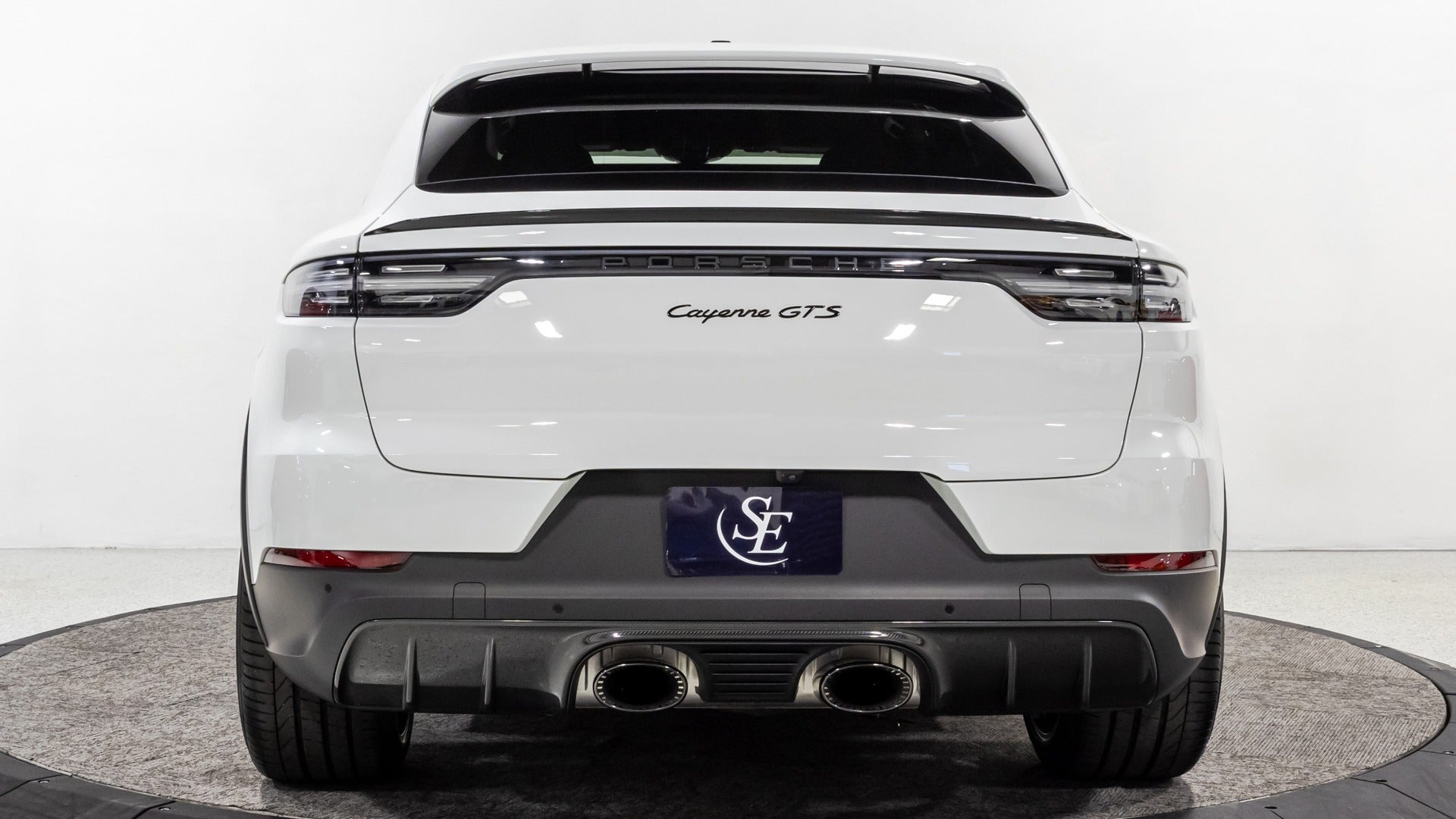 Porsche Cayenne GTS Turbo GT Coupe 2023 Rear diffuser Carbon, OEM, Part number: 9Y3807110M